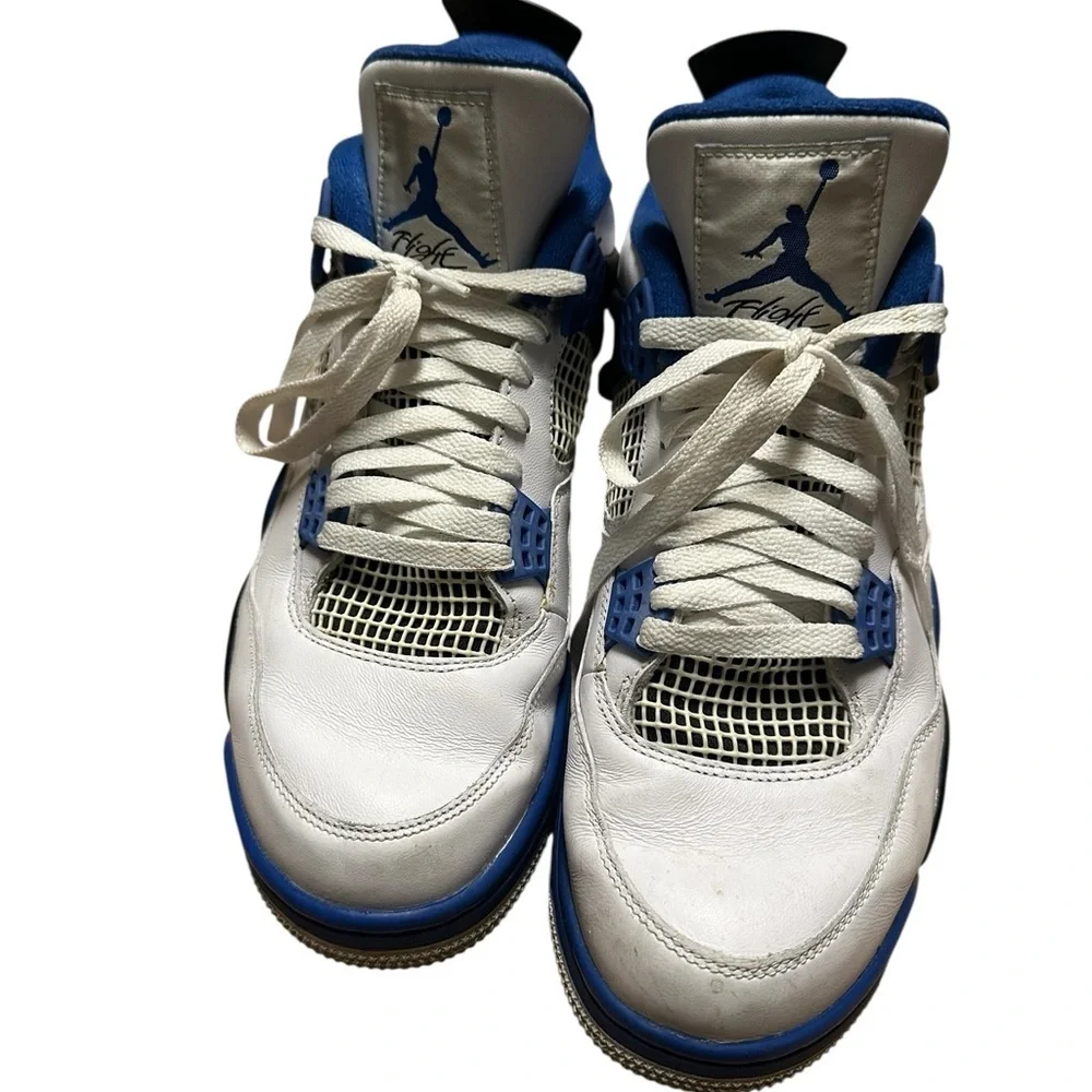 Jordan Blue and White Sneakers , size 11, pre-owned